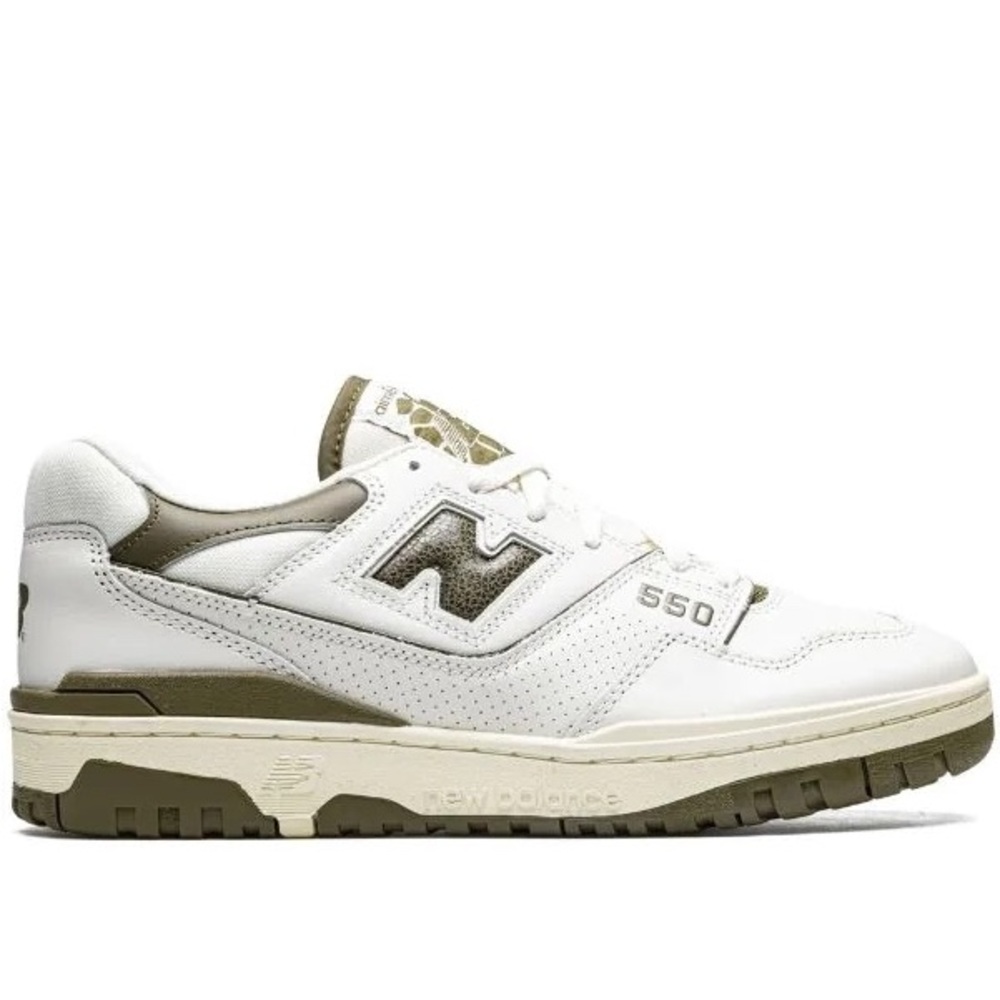 Aime Leon Dore New Balance 550 Sneakers Olive color